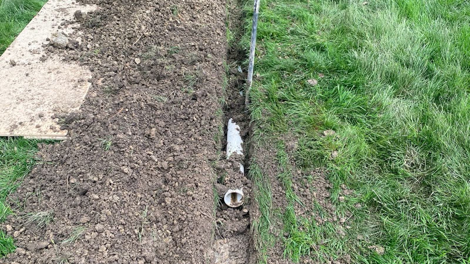 Pipe and plumbing line service for an Avondale home